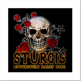 Sturgis Motorcycle rally 2024 Posters and Art